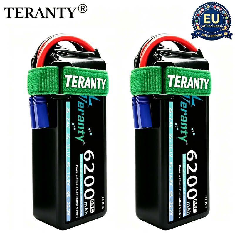 Rc Hobby Drone - TERANTY 6S 6200mAh リポバッテリー 22.2V 65C
