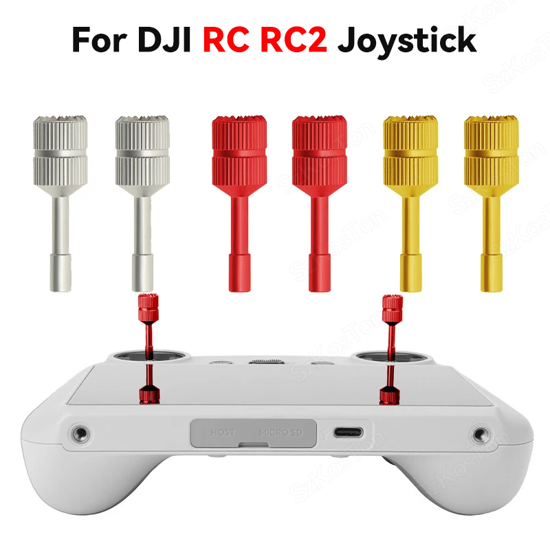 Rc Hobby Drone - 1 ペア DJI RC/RC 2 リモコン拡張ジョイスティックアルミ親指スティックロッカー