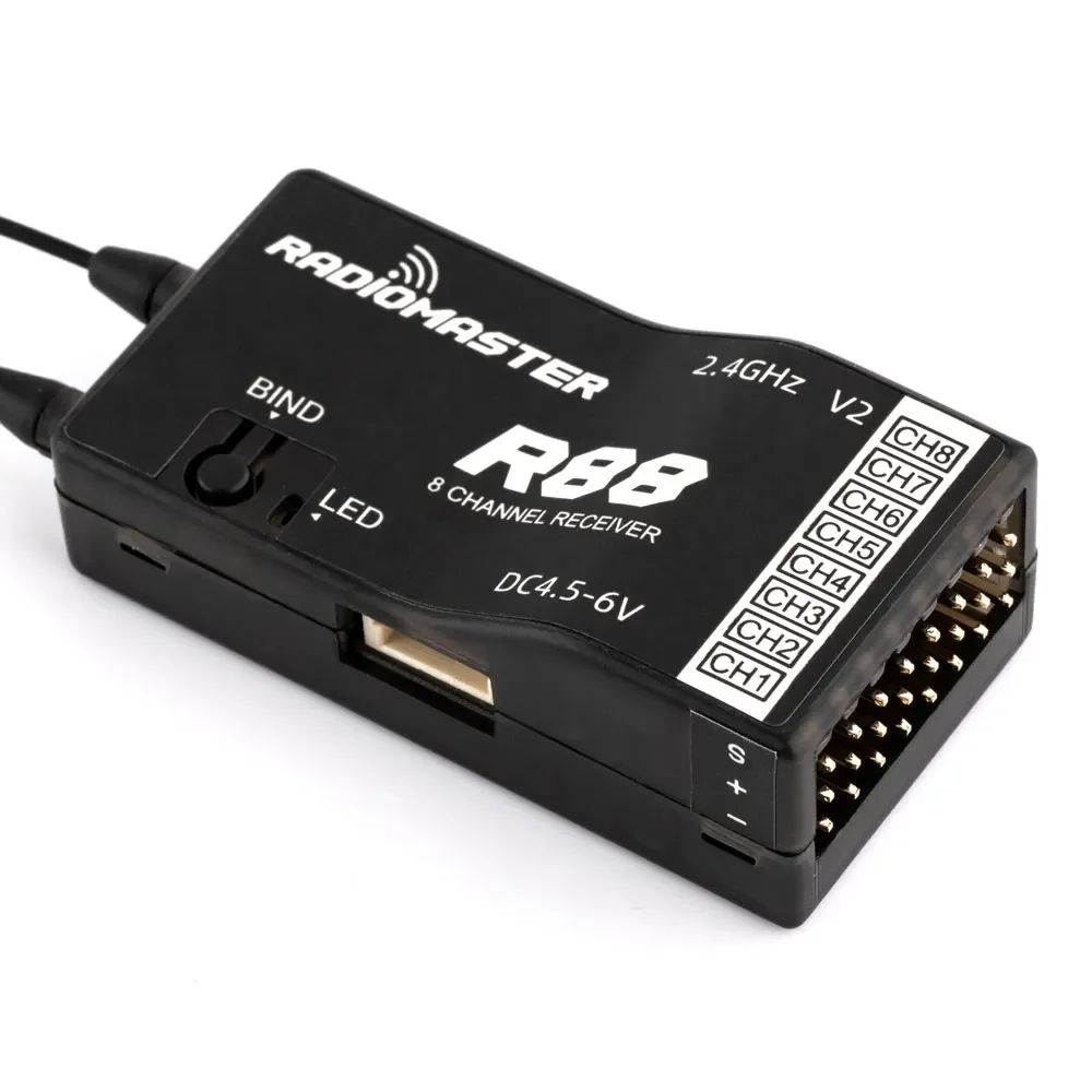 RadioMaster R88 V2.0 8ch SFHSS - Receiver Sbus 8Ch のレビューと価格