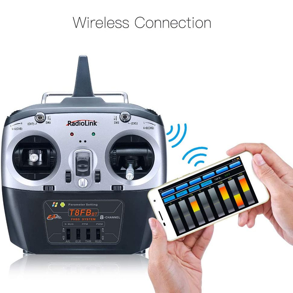 Radiolink T8FB V2 8CH RC送信機とR8 - Receiver Sbus 8Ch のレビューと価格