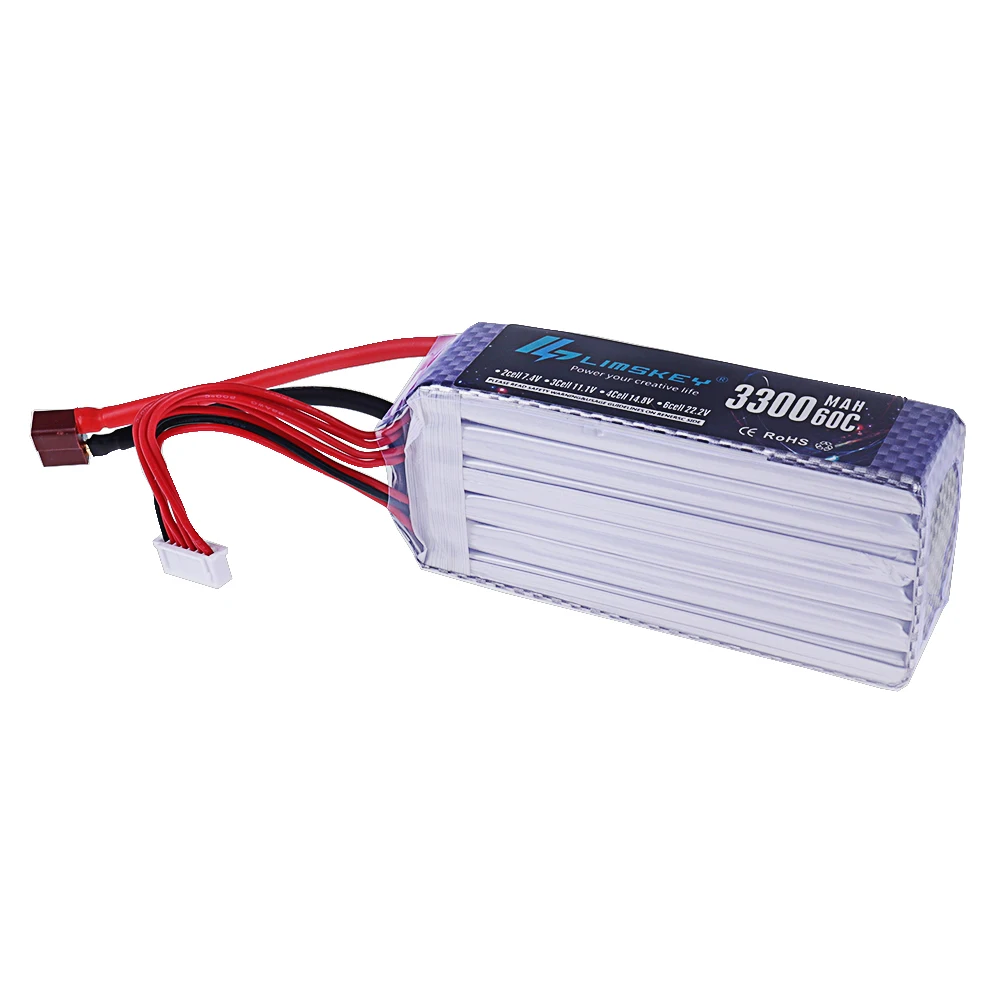 新品 3300mAh 22.2V 60C 6S リポバッテリ - Rc Hobby Brand のレビューと価格