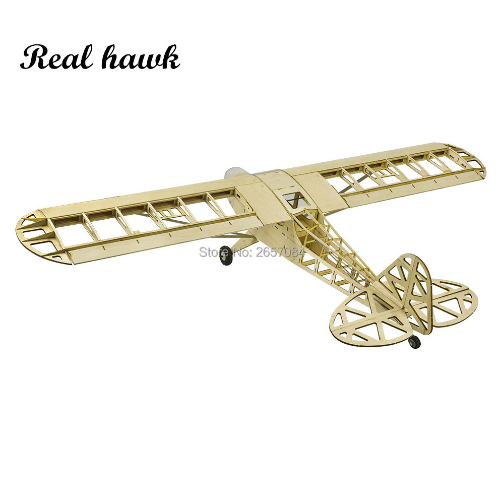 パイパーJ3カブ1200mm、バルサ材を使用したRC飛行機キ - Rc Hobby Model のレビューと価格