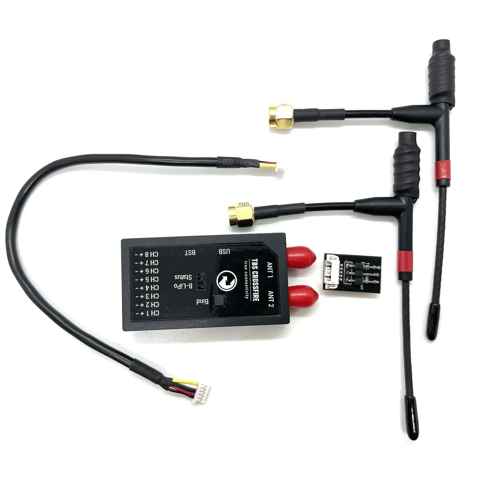 TBS Crossfire 8CH ダイバーシティ RX レ - Receiver Sbus 8Ch のレビューと価格