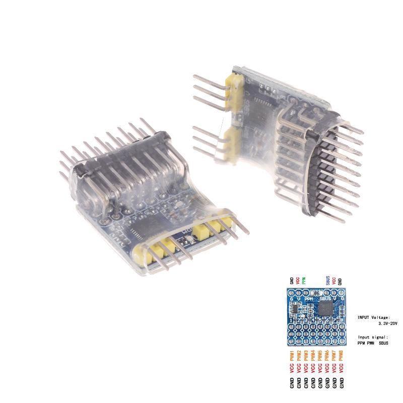 1/2 個 SPP-SBUS PPM PWM 信号変換モジュ - Receiver Sbus 8Ch のレビューと価格