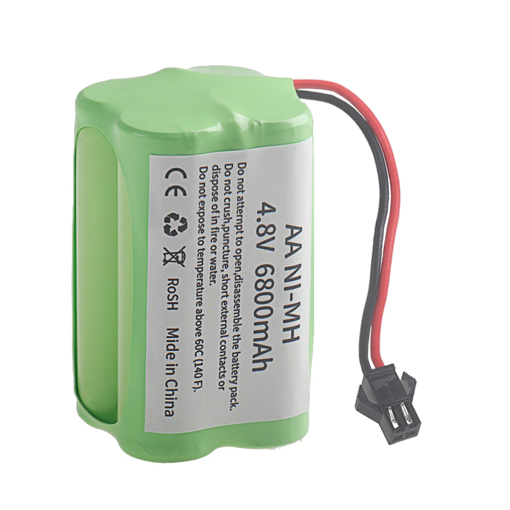 新品（SMコネクター）4.8V 6800mAh AA電池とU - Rc Hobby Brand のレビューと価格