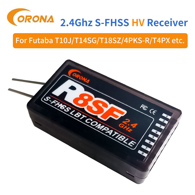 コロナ R8SF 8CH 2.4GHz S-FHSS FHS - Receiver Sbus 8Ch のレビューと価格