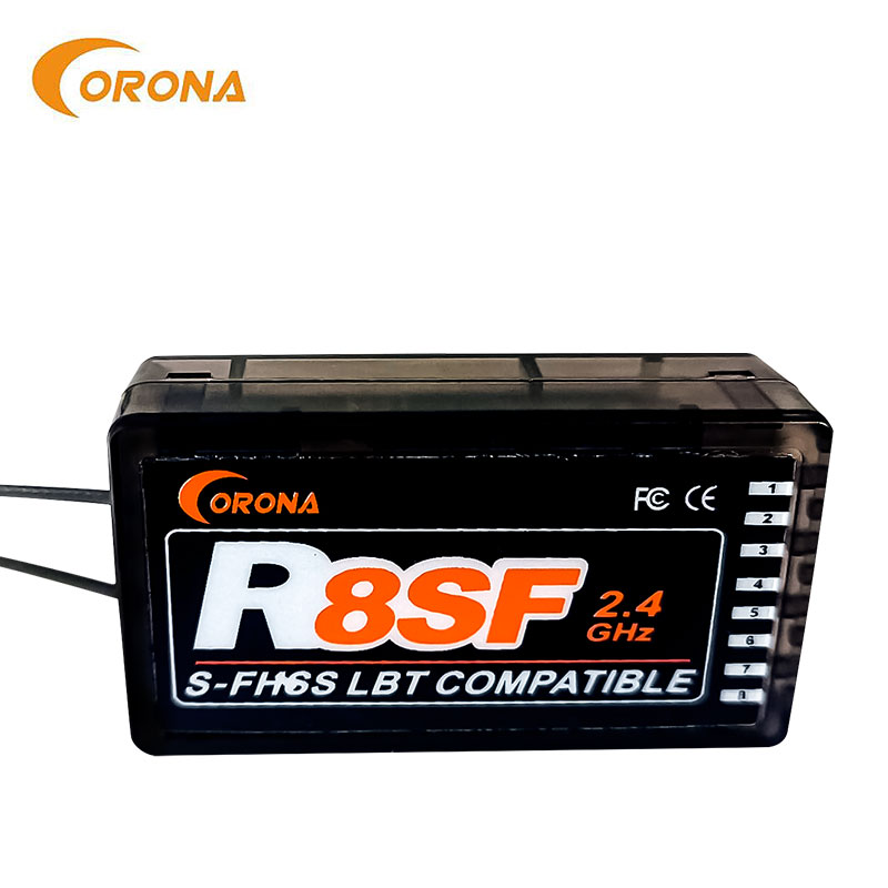 コロナ R8SF 8CH 2.4GHz S-FHSS FHS - Receiver Sbus 8Ch のレビューと価格