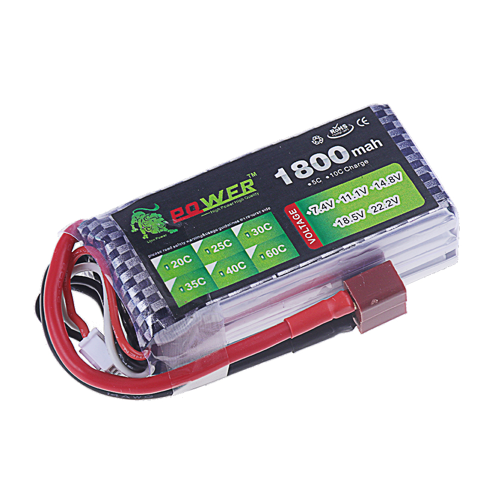 新品 40C~60C 1800mAh 11.1V 充電式バッ - Rc Hobby Brand のレビューと価格