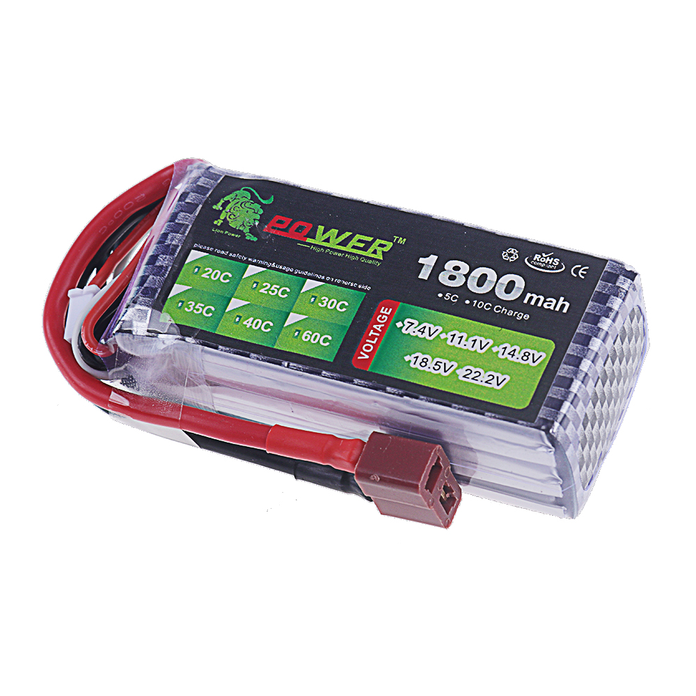 新品 40C~60C 1800mAh 11.1V 充電式バッ - Rc Hobby Brand のレビューと価格