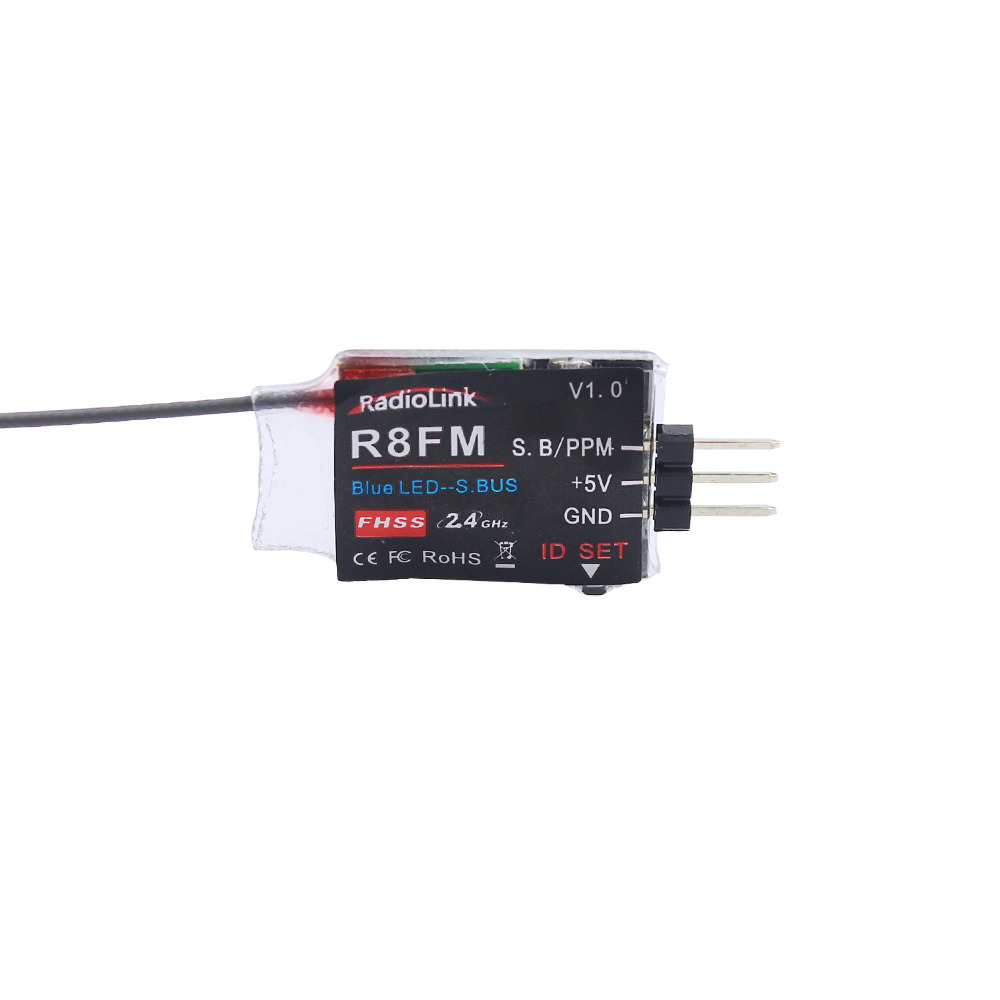 Radiolink 2.4GHz R8FM 8CH RC レ - Receiver Sbus 8Ch のレビューと価格